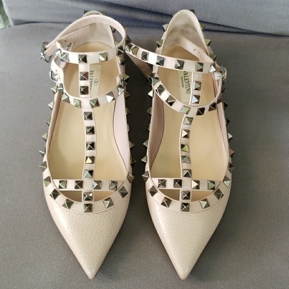 Valentino rockstud flats